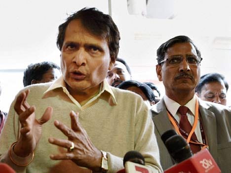 suresh prabhu presents rail budget 2016-17