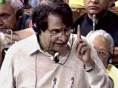 suresh prabhu presents Union rail budget 2016-17,
