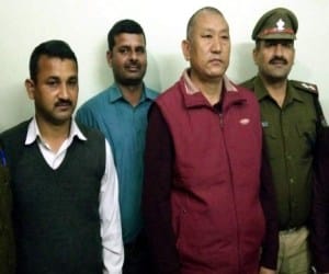 tibetan priest arrested with indian passport.