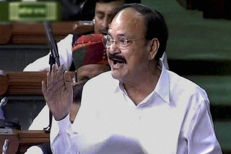 Naidu surprise inspection of the Ministry of Information and Broadcasting