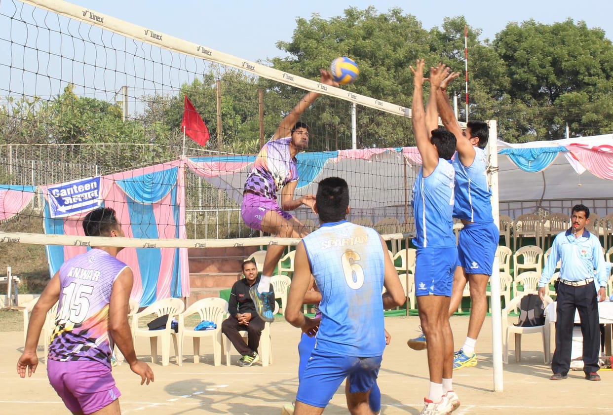 manjeet singh club win in volleyball