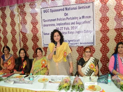 National seminar on woman policies