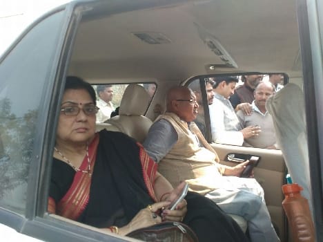 BJP state president stopped at the border on the way to Agra