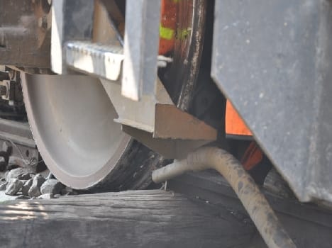 goods train derailed