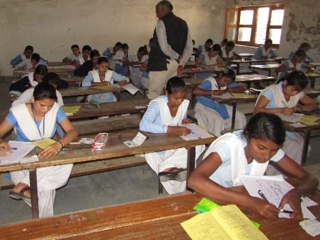 Intermediate and 224 high school students left the examination