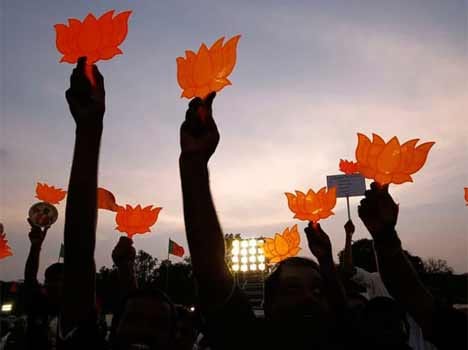 Bharatiya Janata Party  in trouble because of jat reservation