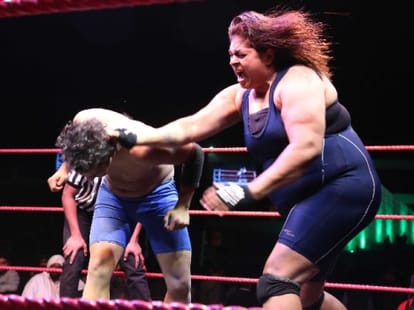 first indian woman wrestler bb bulbul challenge srk and salman.