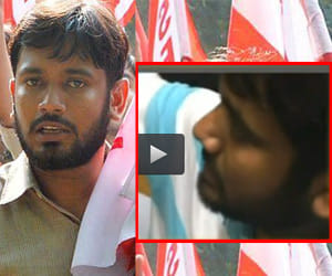 news video of jnusu president kanhiya kumar