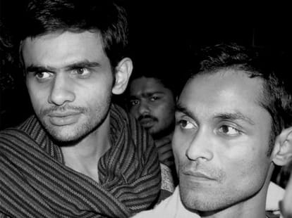 umar khalid and anirban bhattacharya sent to jail for 14 days