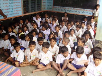 poor student get free admission in private school
