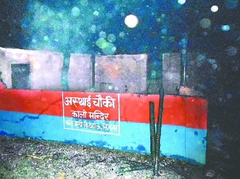 Kali temple blew an alcoholic outpost