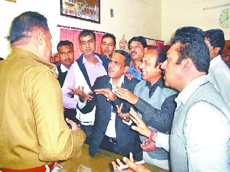 Congress leader sought a million extortion