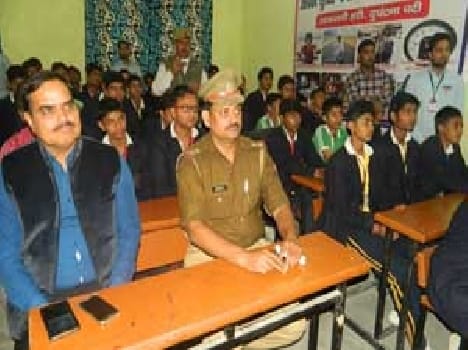 Children educated regarding trafic