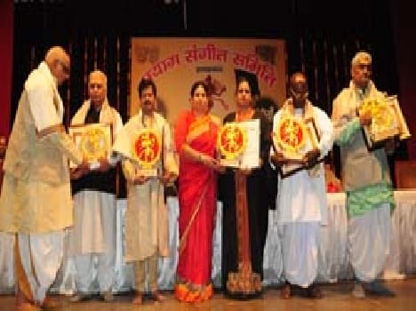 Receiving medals were shining face