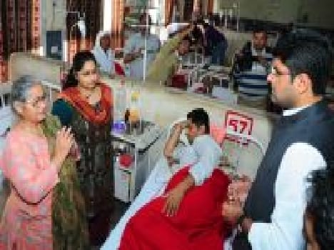 not only saini, but others also responsible for violence : dushyant
