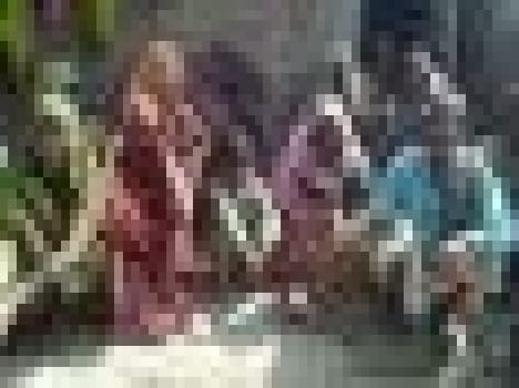 The young man had murdered bodies tied to tree