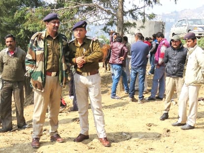 Tension in shimla as ox killing in gausadan. 
