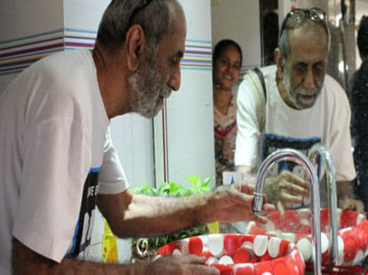 abid surti a man who save water drop