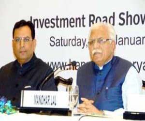  Udyog Vihar is brightened for Hapaning Haryana.