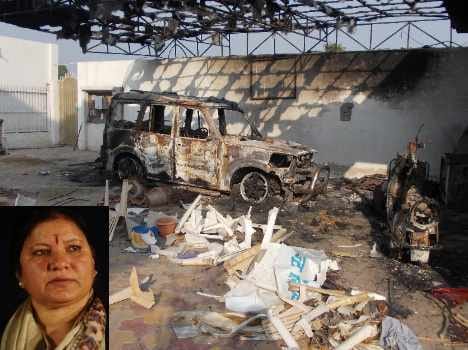 haryana jat protest and voilence, geeta bhukkal house fired