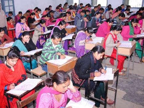 cheating in himachal tet exam