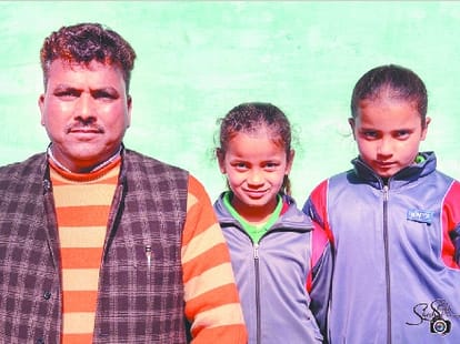 Two sisters in mandi aware people to ban animal sacrifice.