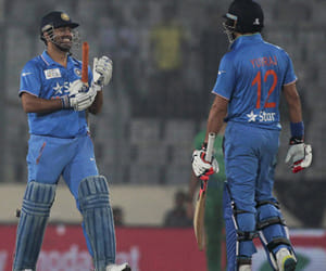 all well between ms dhoni and yuvraj singh?