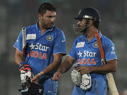 all well between ms dhoni and yuvraj singh?