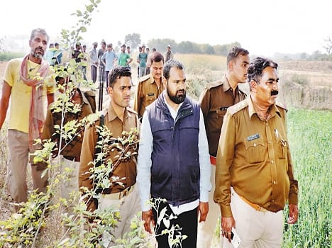 Woman found hanged hanging in mysterious circumstances