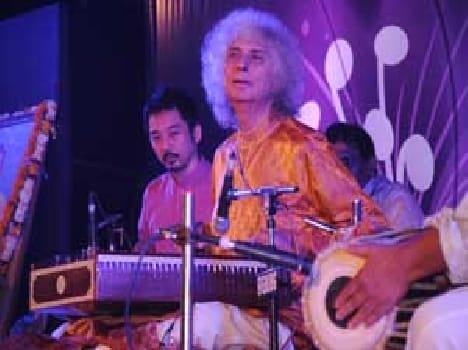 Santoor resonate picturesque banks of the Ganges