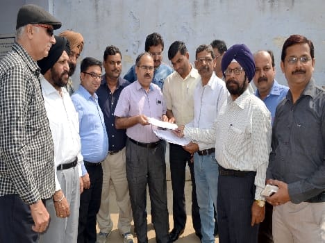Traders came to protest power cuts