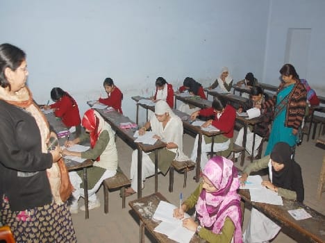 UP Board Exam: petalled party holding 15 imitator