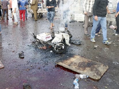 22 killed in bombings near Baghdad market