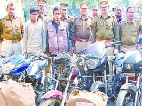 During the checking was finally picked up two bike thieves