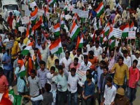 Peace protest staking out 