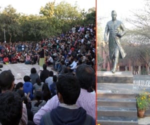 Any program can be organised in just Rs 100 in JNU.