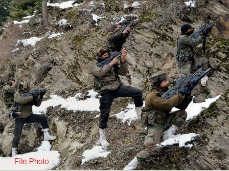 encounter in pulwama