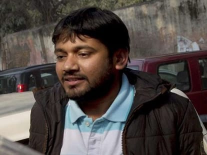 kanhaiya attack on pm modi after reaching JNU