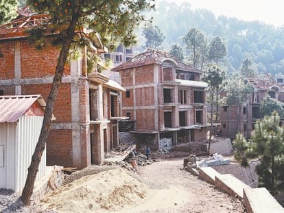 illegal construction in kasauli solan himachal pradesh 