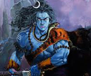 Dhiraj Verma paintings series on lord shiva