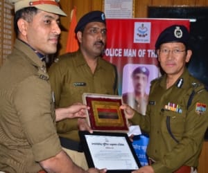 police of the month mukesh tyagi.
