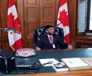 Canada's Prime Minister For a Day of Indian Origin Prabhjot.