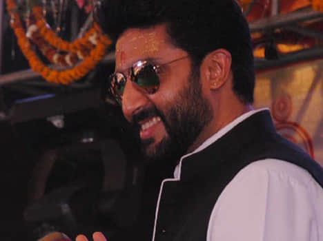 abhishek bachchan in varanasi