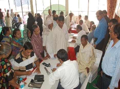 Friends Lions Club planted eye check-up camp