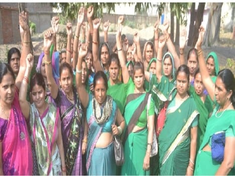 Anganwadi workers union has expressed fury