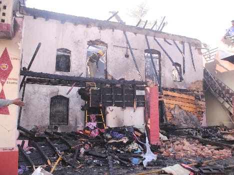 house gutted in fire in hamirpur himachal pradesh.