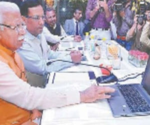 mahonar lal khattar on investment in haryana after jat agitation 